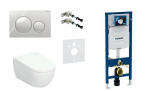 Geberit AquaClean Alba Comfort komplekt 12 cm. raam, AQAL12C00KH1