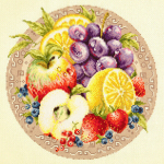 Tikkimiskomplekt Magic Needle "Fruits" 54-02