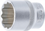 Pistikupesa, 12-punktiline | 12,5 mm (1/2 ") ajam | 27 mm BGS Technic-10645