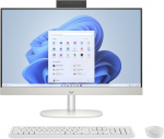 Arvuti HP AiO 24-cr0312nw Ryzen 5 7520U 16GB DDR5 512GB SSD 23.8" FHD IPS 720p kaamera klaviatuur + hiir valge