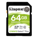 M&auml;lukaart Kingston CANVAS Select Plus 64GB SDS2/64GB