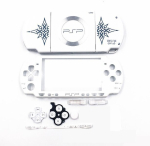 White Limited Corps Corps Corps muutus PSP 2000 PSP2000 m&auml;ngukonsooli kaanekorgi jaoks koos kruvitud nuppude komplektiga, Baltas