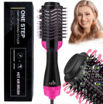 Juuste kujundamise kamm - juuste kujundaja One Step Hair Styler, must v&auml;ljaanne