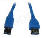 USB 3.0 pikendus - Sinine - 3 m - &Uuml;hendus A M - &Uuml;hendus F - USB kaabel