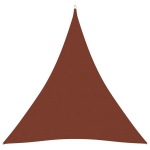 vidaXL p&auml;ikesepuri, oxford-kangast, kolmnurk, 4,5x4,5x4,5 m, terrakota