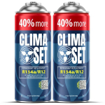 A/C gaas R134a 2x 235 g ClimaSet + &otilde;li (3in1) kliimaseadmele