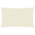 vidaXL p&auml;ikesepuri 160 g/m&sup2; kreemjas 2,5 x 5 m HDPE