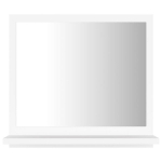 vidaXL vannitoa peeglikapp valge 40x10,5x37 cm puitlaastplaat