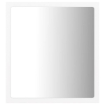 vidaXL LED vannitoa peeglikapp, valge, 40 x 8,5 x 37 cm, akr&uuml;&uuml;l