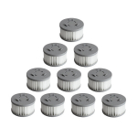 10pd HEPA filter Xiaomi Jimmy Jimmy JV85/JV85 Pro/H9 Pro k&auml;siraamatu tolmuimeja ~ 14565