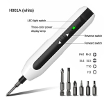 Deli Electric kruvikeeraja traadita laetav liitium aku kruvikeeraja LED -lambiga 3,6 V elektrilise t&ouml;&ouml;riistakomplektiga H901