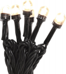Valguskett Cherry 12m, 120LED soe valge, voolutoide, sise/v&auml;lis IP44