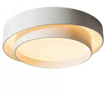Valge &uuml;mmargune LED laevalgusti 50 cm, neutraalne valgus, moodne disain