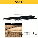 Uue Stiili Rauasaag Teras, S611D-1PCS
