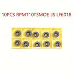 10-100tk Treipingi CNC Treiteranžeeri Terahoidja Sulamteras CNC Karbiiditera Karbiidit&auml;ppist&ouml;&ouml;tlus RPMT10T3MOE-JS LF6018, 10 vnt