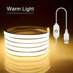 USB-toitega LED-ribavalgustid, Touch-5V USB-&Scaron;ilta &scaron;viesa 3000K-5m