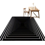Geomeetriline vaip v&auml;litingimustesse, 150 cm x 200 cm / 59 x 78,74 colio