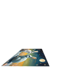 Luksuslik Kunstka&scaron;miir J&auml;nesemustriline Vaip, 79 * 118 colių / 200 * 300 cm