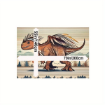 Luksuslik Dinosauruste Muster Vaip, 55 * 79 colių / 140 * 200 cm