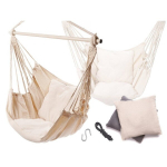 Rippuv Brasiilia v&otilde;rkkiik patjadega, 110 x 98 cm