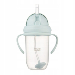 Veepudel k&otilde;rrega Canpol Babies, 6 kuud+, 270 ml, roheline