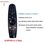 Nutiteler ja tarvik Voice Magic TV kaugjuhtimispuldi originaal / kopeeri AN-MR18BA AN-MR19BA MR20GA AN-MR600 AN-MR650A LG LED LG OLED OLED UHD nutitelevisiooni &uuml;mbermineku juhtimine, AN-MR18BA kopija