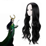 Halloween leedi Loki Cosplay kost&uuml;&uuml;m seelik riietus Naiste Loki kleitikarnival parukas kost&uuml;&uuml;m l-peer