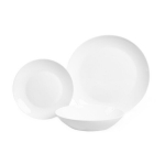 Taldrikute komplekt | CAPRI | valge | 18 el. | 727610