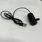 Vaikne USB-toitega veealune veepump akvaariumidele ja v&auml;ikestele purskkaevudele - madalpinge, vastupidav plastik, 2-3L/min voolu kiirus.,  Juoda