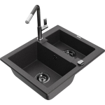 Pool-topelt graniidist valamu Mexen Carlos koos k&ouml;&ouml;gisegistiga Flora, must t&auml;piline - 6518-76-670401-08-B