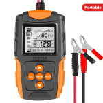 12V 24V Kaasaskantav Professionaalne Autoaku Tester Cca Digitaalne Aku Anal&uuml;saator Pliiakkujaoks