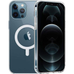 iPhone 13 PRO (6,1") jaoks kate - L&auml;bipaistev silikoon koos integreeritud magnetringiga Phonillico&reg;