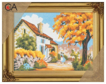 Kanvaa pildiga - tikkimiskomplekt, 22cm x 30cm, Collection D'Art, 6039K