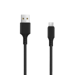 Setty kaabel USB - microUSB 3,0 m 2A must UUSI