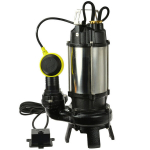 Pump musta vee jaoks PREMIUM koos purustaja ja l&uuml;litiga, 1100W, 17000l/h, G81445 Gecko