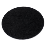 Vaip SOFFI ratas shaggy 5cm must