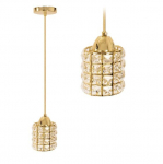 APP724-1CP kuldne kristalllagilamp