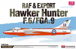 Liimitav mudel Academy 12312 RAF & Export Hawker Hunter F.6/FGA.9 1/48