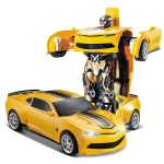 Rc-robot muundub tulede ja akuga autoks