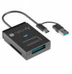 Adapter M.2 Nvme/sata Usb-c/usb-a kaardilugejaga Sd/tf