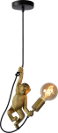 Ripplamp Lucide Chimp, must/kuldne, E27, Auksinis