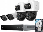 Eufy 4k Ai kaameras&uuml;steem Nvr-i ja 2tb draiviga