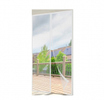 Wzlxcxxy magnetiline putukav&otilde;rk uksele 95 x 200 cm, valge