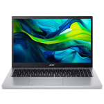 S&uuml;learvuti Acer EXP Aspire Go 15 AG15-32P-39R2, Core 3 N355/15.6 FHD IPS/8GB/128GB Flash/Webcam/Win11 Home, US Layout, Pure Silver