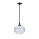 Candellux rippvalgusti Exeter 50101276, must/l&auml;bipaistev