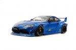 Diecast mudel Solido S1815503 Toyota Gr Supra Liberty Walk Body Kit Blue Metallic 2025 1/18