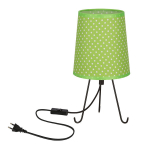 Candellux laualamp Smally, must/roheline