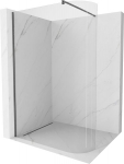 Mexen Kioto-R kaarjas du&scaron;isein Walk-in 140 x 200 cm, l&auml;bipaistev 8 mm, harjatud gun gray - 800-140-101-66-06, 140 x 200 cm