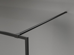 Mexen Kioto-F du&scaron;isein Walk-in raamiga 130 x 202 cm, mattklaas 8 mm, must - 800-130-104-70-30