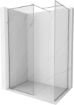 Mexen Kioto-F du&scaron;inurk Walk-in raamiga 125 x 120 cm, l&auml;bipaistev 8 mm, kroom - 800-125-202-04-00-120